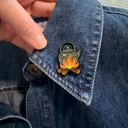 Campfire Pot Pin