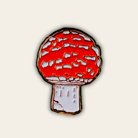 Fly Agaric Pin