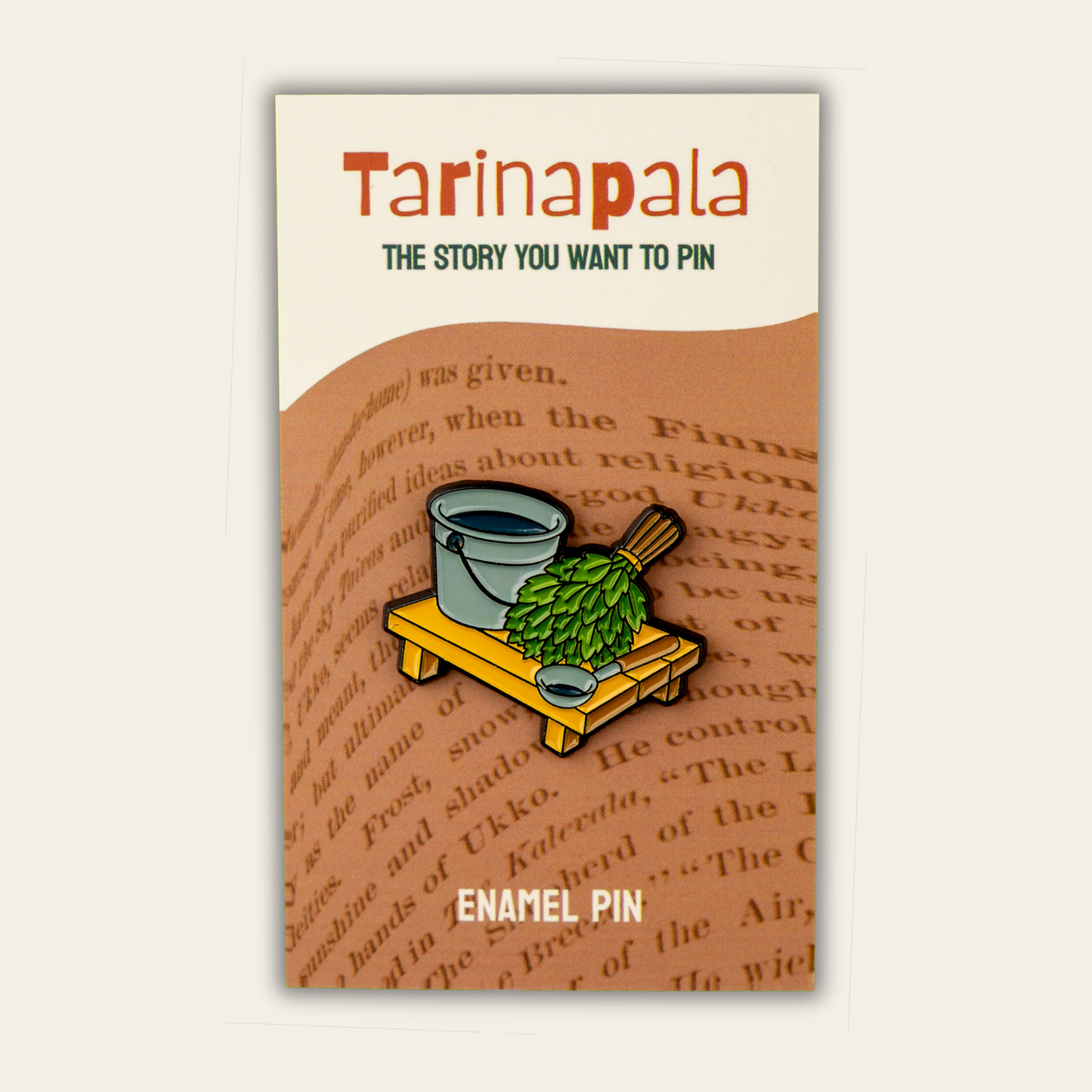 Sauna Time Pin