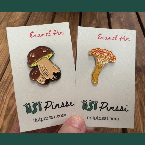 Bundle: Porcini & Chanterelle Pins