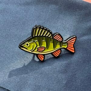 Finnish Perch (Ahven) Pin