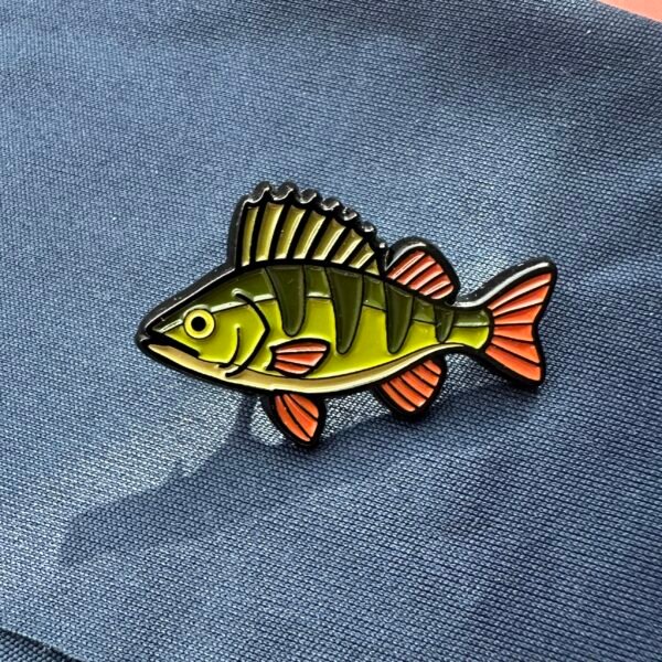 Finnish Perch (Ahven) Pin